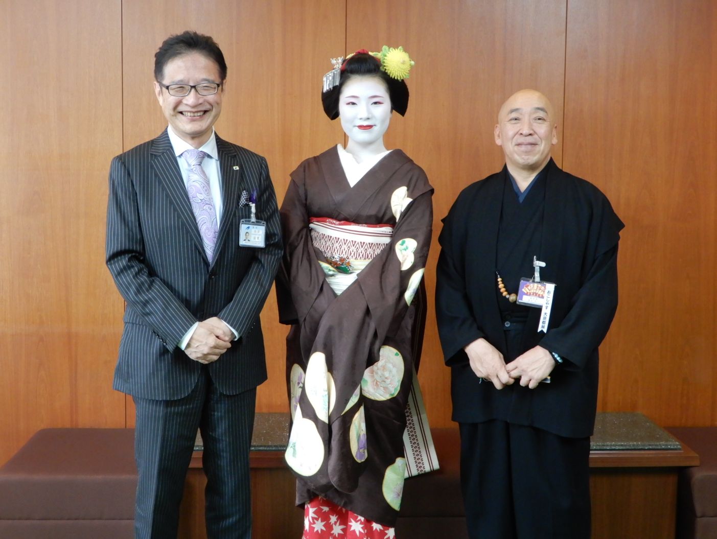 京都から舞妓 ふく弥さん 来訪