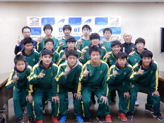 全日本U-15フットサル選手権全国大会出場選手 来訪