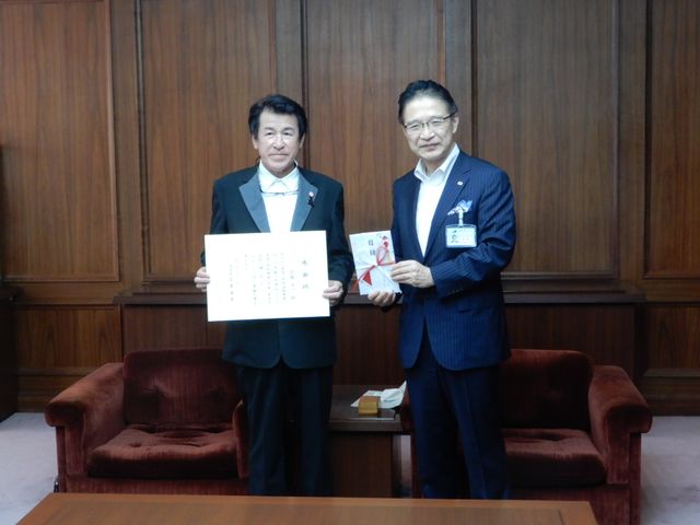 別府亮一様 防犯カメラへの寄付