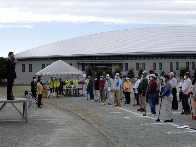 津市安芸老人クラブ連合会グラウンドゴルフ大会