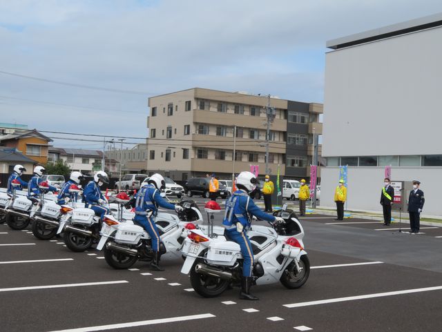 春の全国交通安全運動出発式2