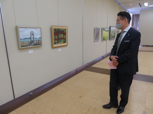 佳旺会日本画展