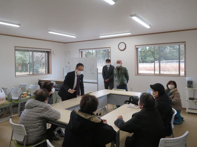 西睦合自治会 新集会所完成見学会