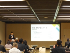 久居運送株式会社による講演の様子