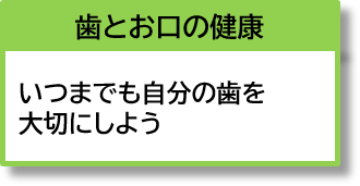 歯とお口の健康