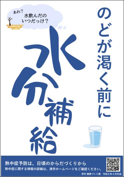 水分補給ポスター