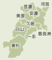 総合支所の地図