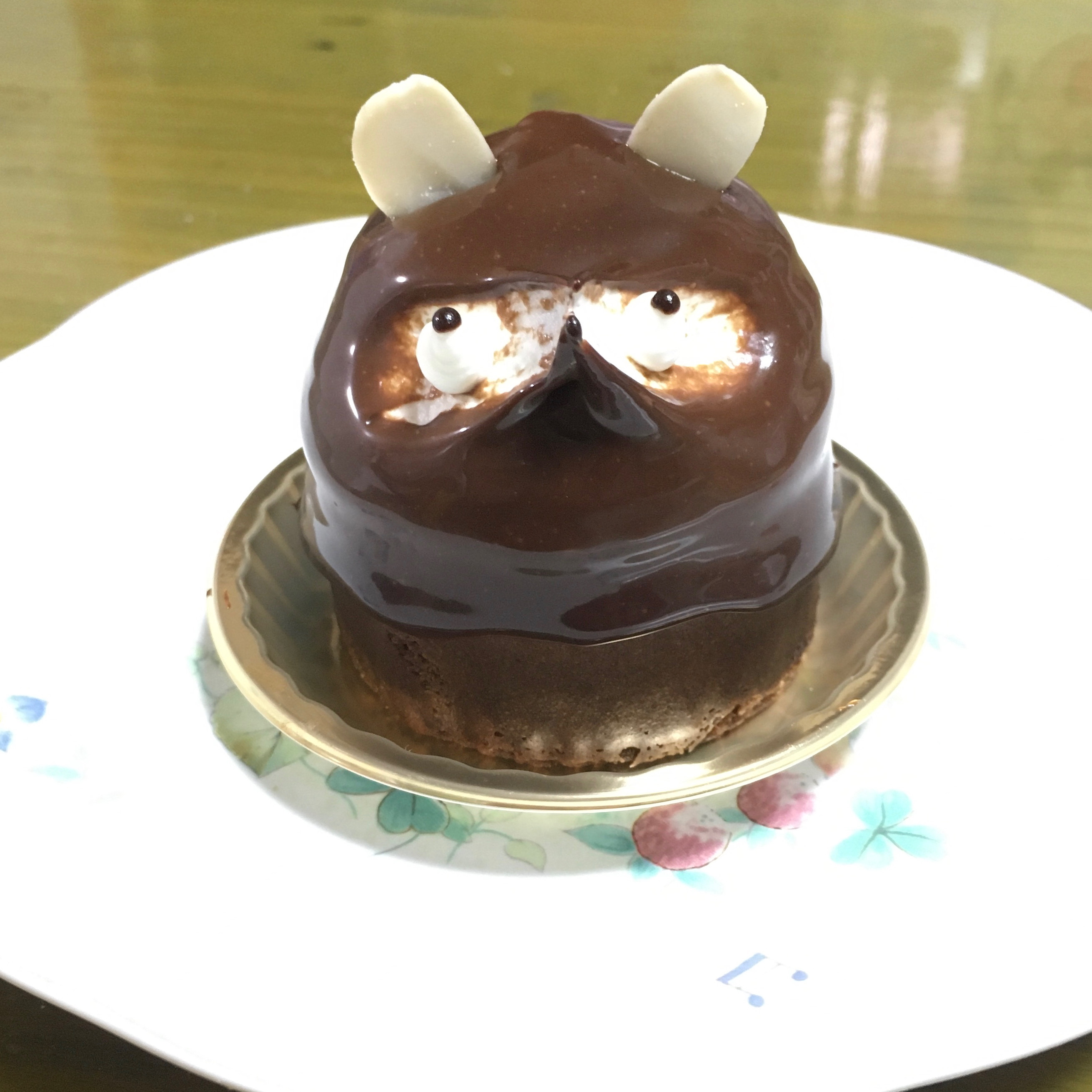 たぬきケーキ